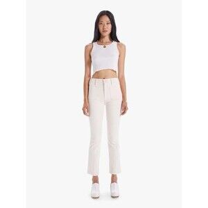 MOTHER superior jeans hustler patch pocket flood act natural size 27